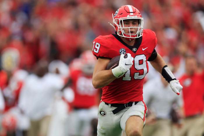 Georgia tight end Brock Bowers